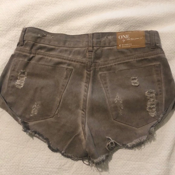 One Teaspoon Bandit Shorts (Jean denim) - Picture 2 of 2